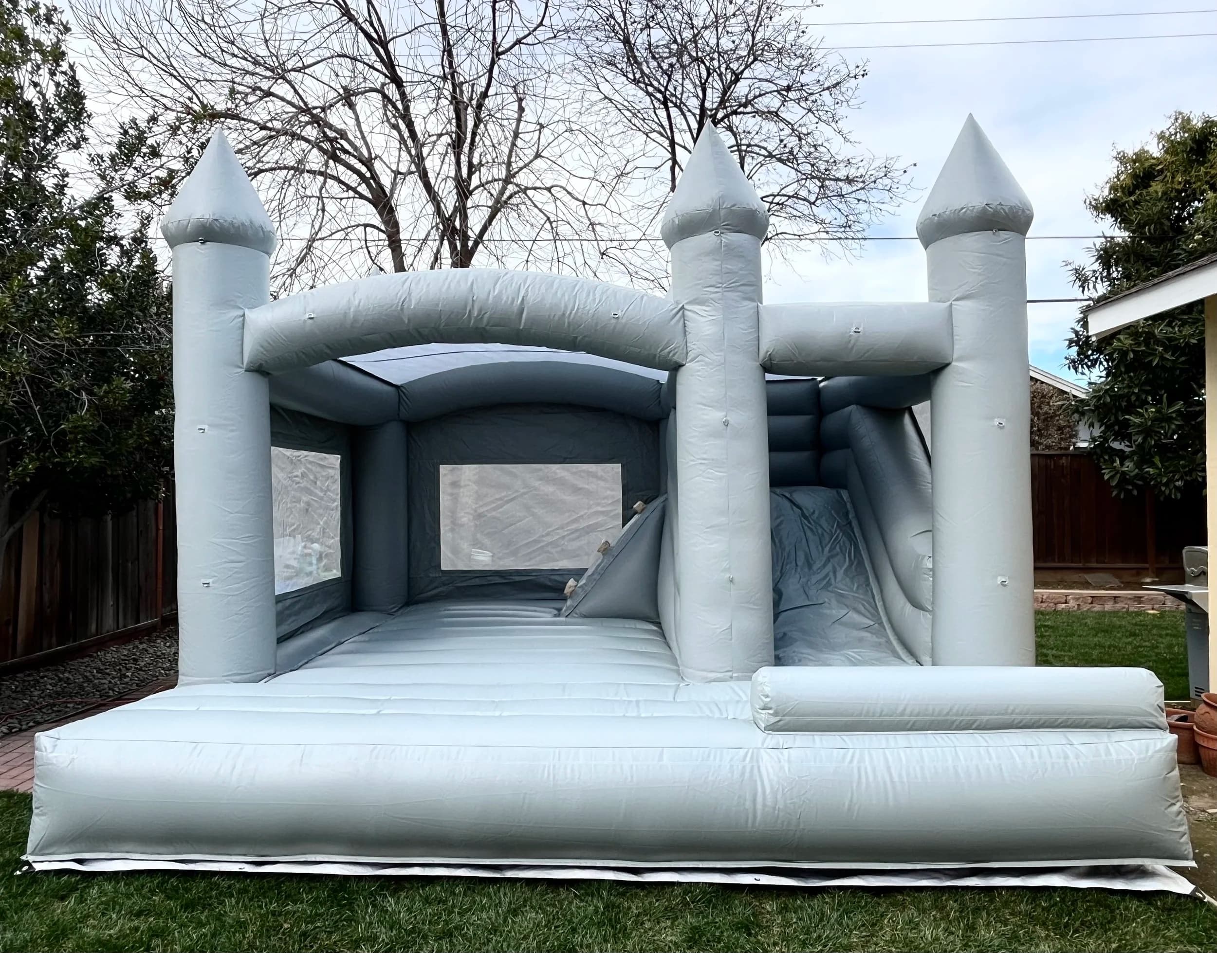 ‘SLATE VILLA’ BOUNCE HOUSE + SLIDE - Photo 3